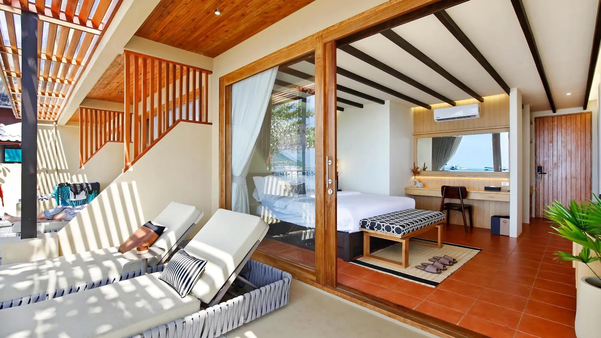 קו טאו Luecke Boutique Hotel - Adults Only מלון דירות קו טאו